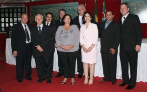 Homenagem - vereadores prestam reconhecimento ao Jornal O Guaíra hoje