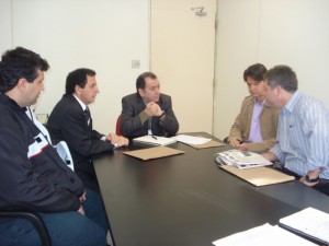 Paulo, Deputado Gilson, Dr. Luiz Maria, Aluizio e Renato Moreira 