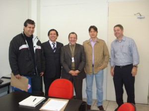 Paulo, Deputado Gilson, Dr. Luiz Maria, Aluizio e Renato Moreira 
