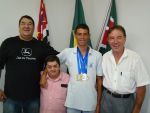 José Mendonça, Amir, Diego e João José: conquistas