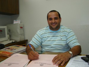 José Renato, durante entrevista em seu gabinete na Câmara Municipal