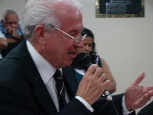 O vereador João Barbosa da bancada do Democratas