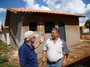 No PSF do João Vacaro ele visitou as obras de reforma e ampliação