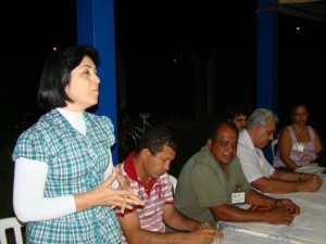 Maurilia Landim discursou sobre importância da união