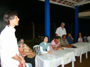 Rafael Braghiroli esteve presente acompanhando reunião