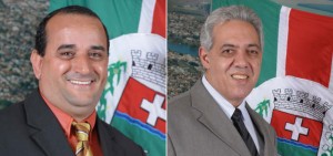 O vereador José Renato Tavares e o vereador Dr. Cecílio presidiram a Câmara no ano de 2010