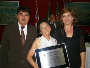 Moreti, dona Marina e Regina – justa homenagem