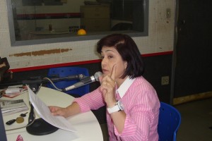 A vereadora Maurilia Landim (PDT), durante a entrevista