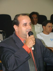 O vereador José Renato Tavares líder do Governo na Câmara 