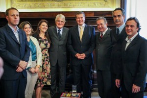 A vereadora Dra Bia Junqueira representou a bancada do PSDB no encontro 